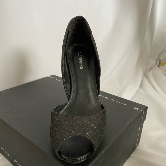 Black sparkly heels - Picture 4 of 5